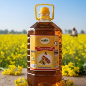 Premium Cold Pressed Mustard Oil (ধানিভাঙা কোল্ড প্রেস সরিষার তেল)